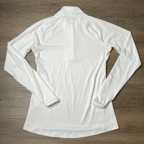 Old Navy Go Dry Women’s White 1/4 Zip Long Sleeve Pullover, size small - Picture 8 of 8